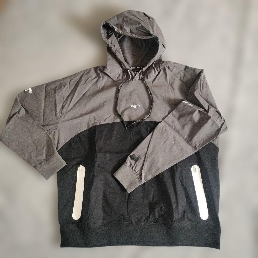 中古 メンズゴルフウェア セットアップ＋モックシャツ LUXE/R