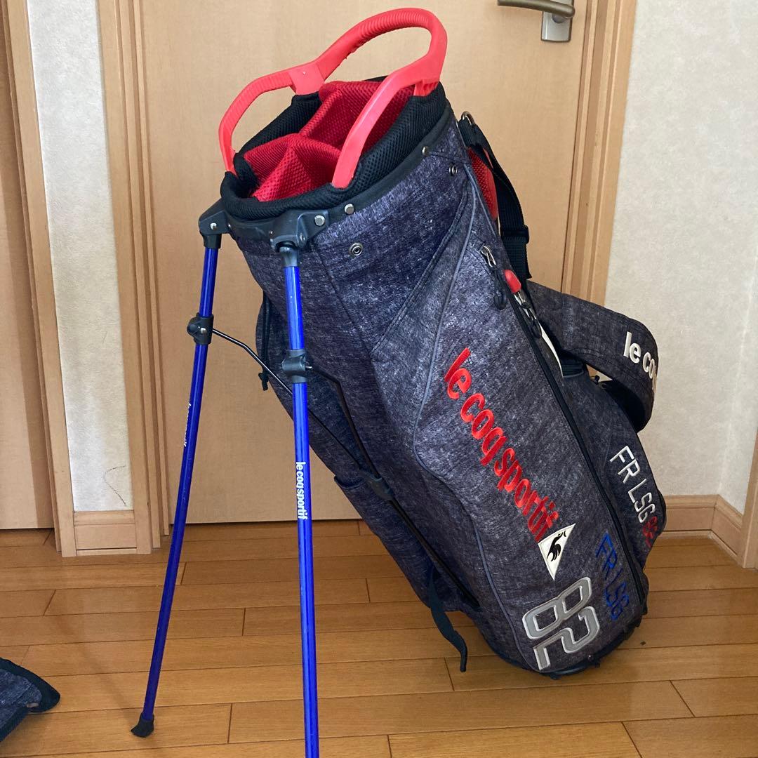 GDO限定品　ルコック キャディバッグ　デニム柄