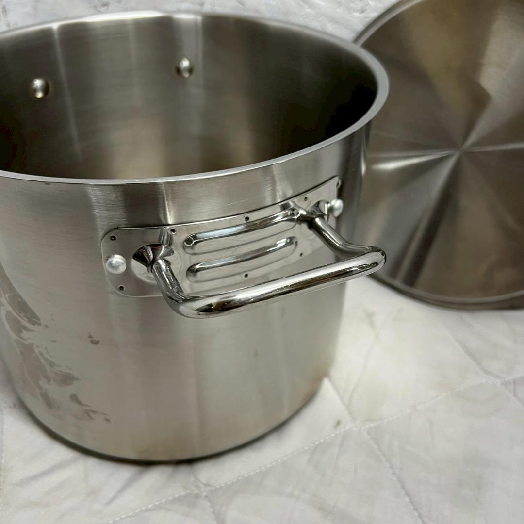 【プロシェフ】 業務用 ステンレス製 寸胴鍋 24cm 両手鍋 厨房 A0647