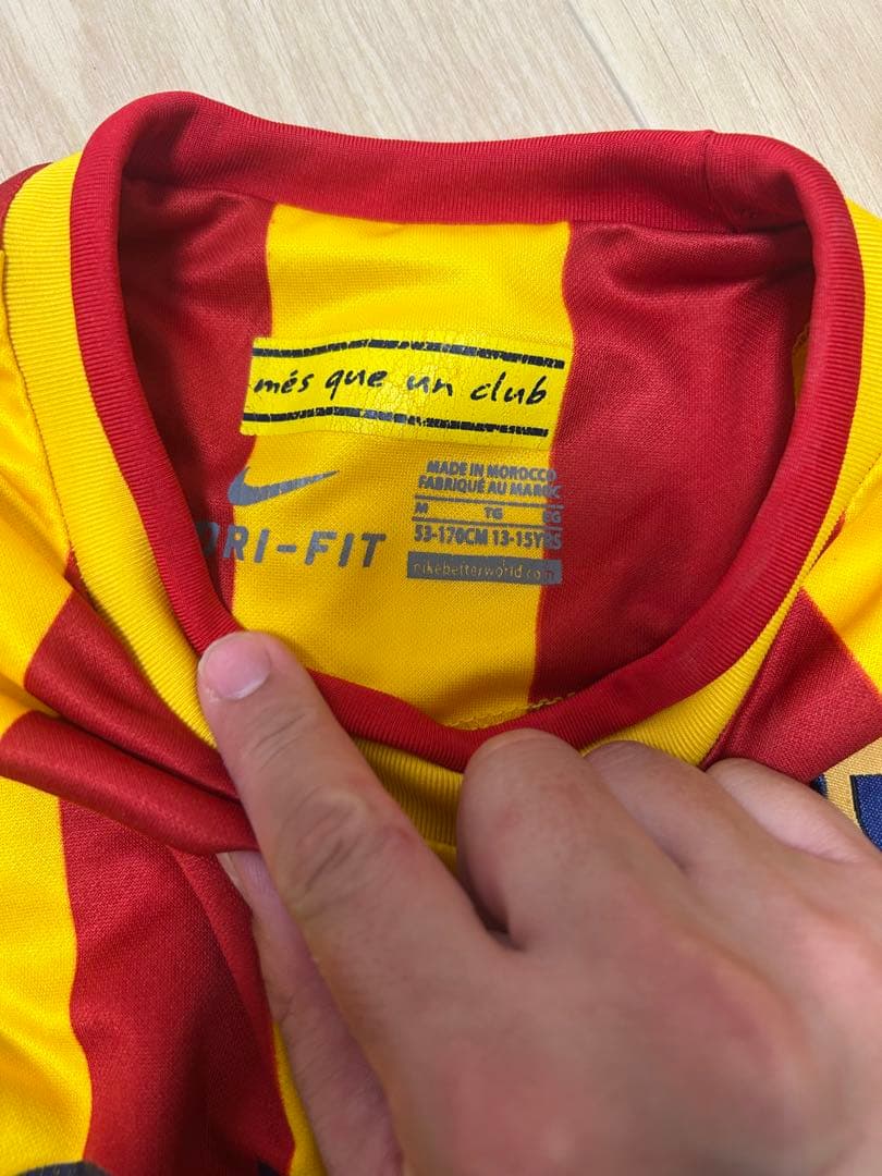 トラヴィス・スコット着用　FCバルセロナ １３／１４（A）カタルーニャ仕様