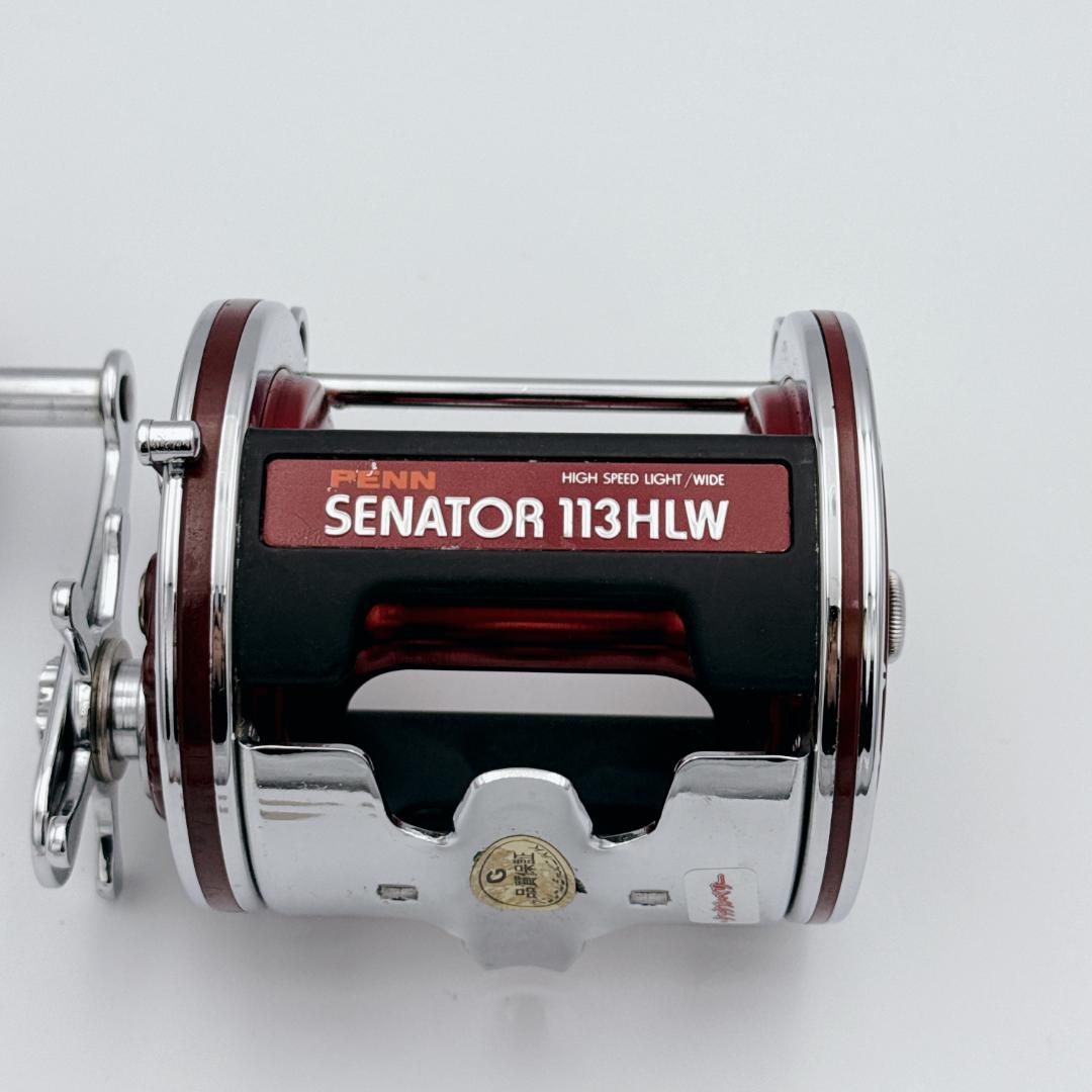 【極美品】PENN ペン SENATOR セネター 113HLW ベイトリール