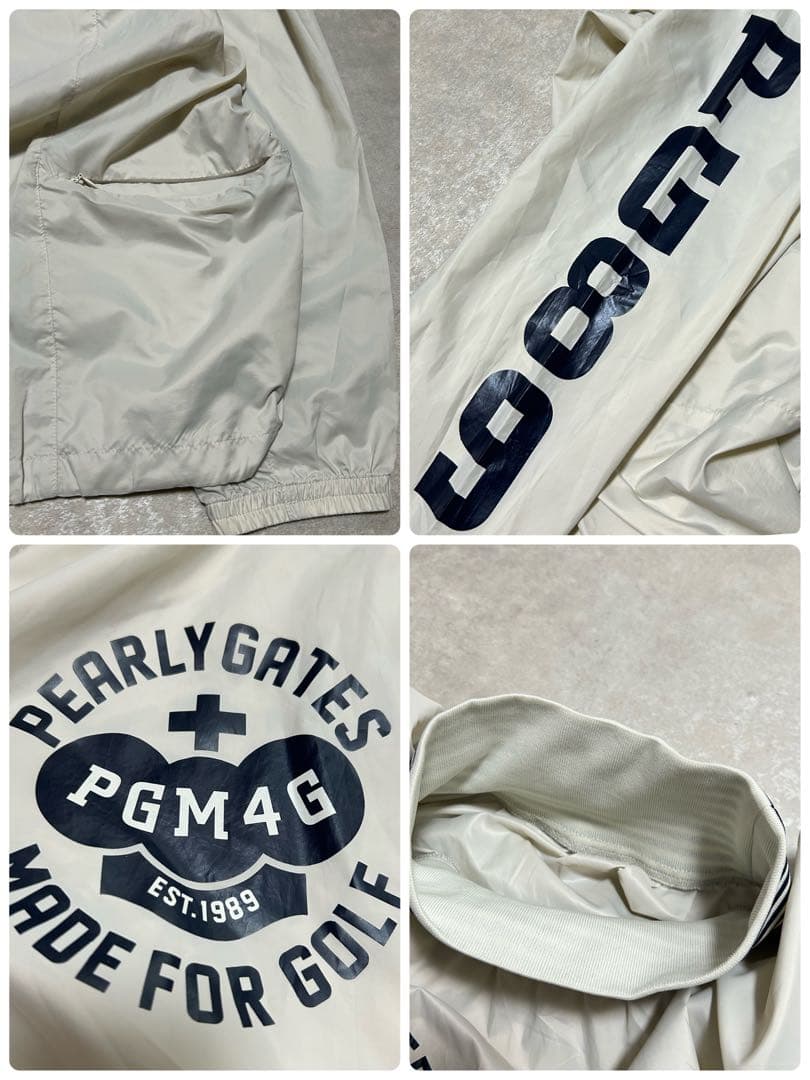 未使用級 パーリーゲイツ　ツインブルゾン ゴルフ長袖アウターセット 2XL