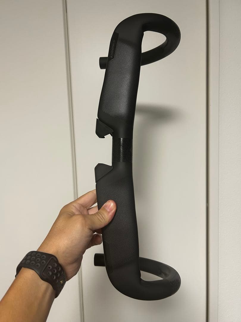 たつ　エアロフライ2風　ドロップハンドル　カーボンサイコンマウントセット