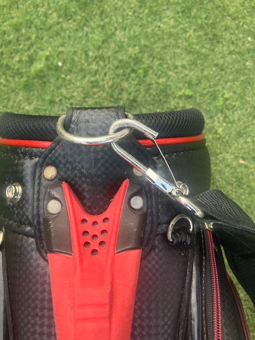 もなかさん専用　Titleist キャディバッグ 黒/赤