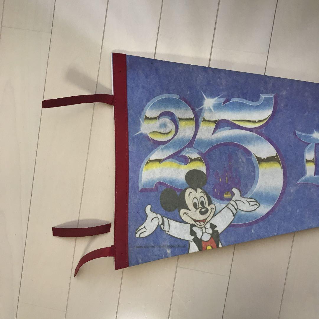 アメリカディズニーランド 25周年希少タペストリー