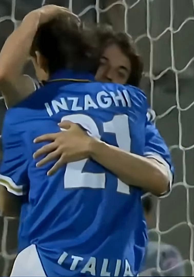 EURO1996 イタリア代表　デル•ピエロ　サイズ:XL