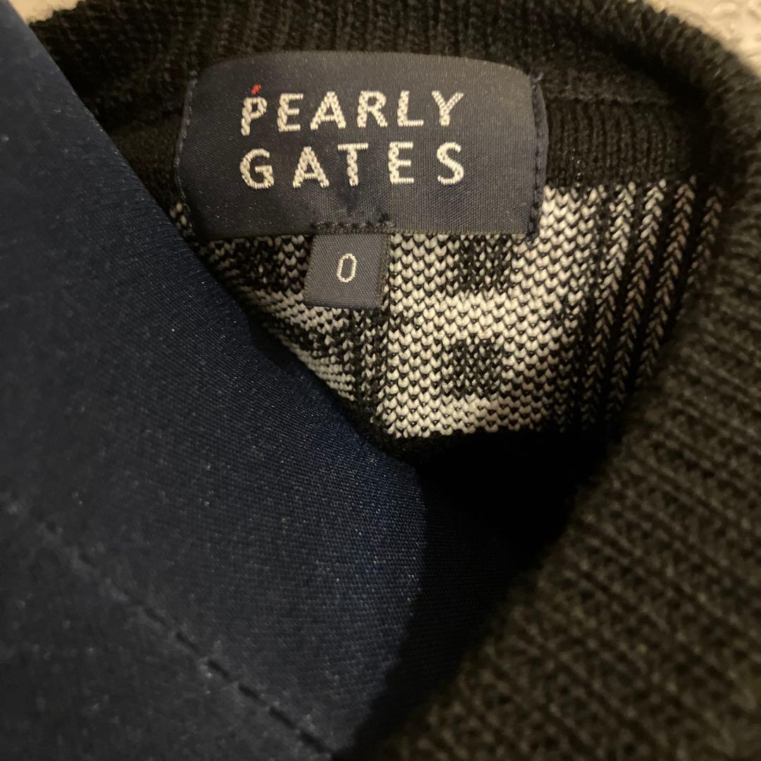PEARLY GATES パーリーゲイツ ニットセーター ブラック系 ウール