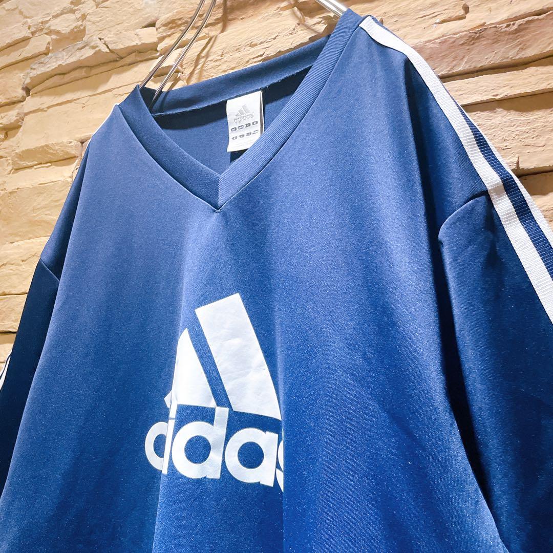 【激レア】y2k/常田大希/adidas/ゲームシャツ/1番人気カラー/ネイビー