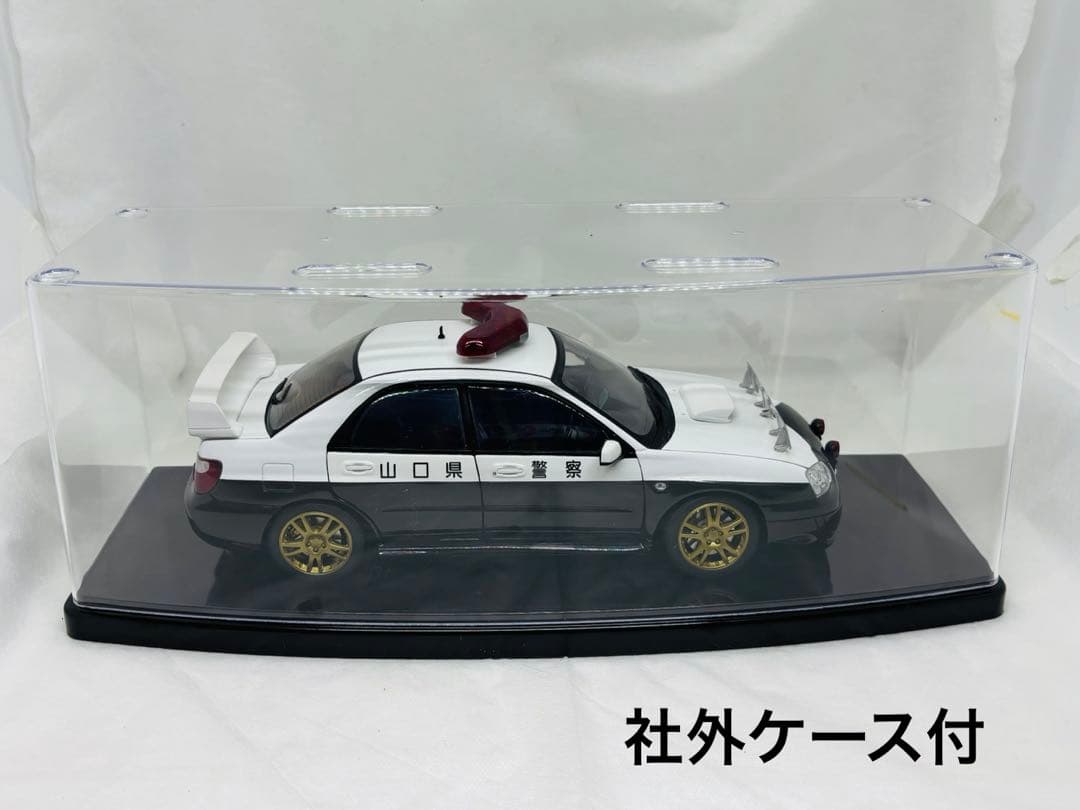 三*兎様 1/18 AUTOart スバルインプレッサWRX STI 高速隊パト