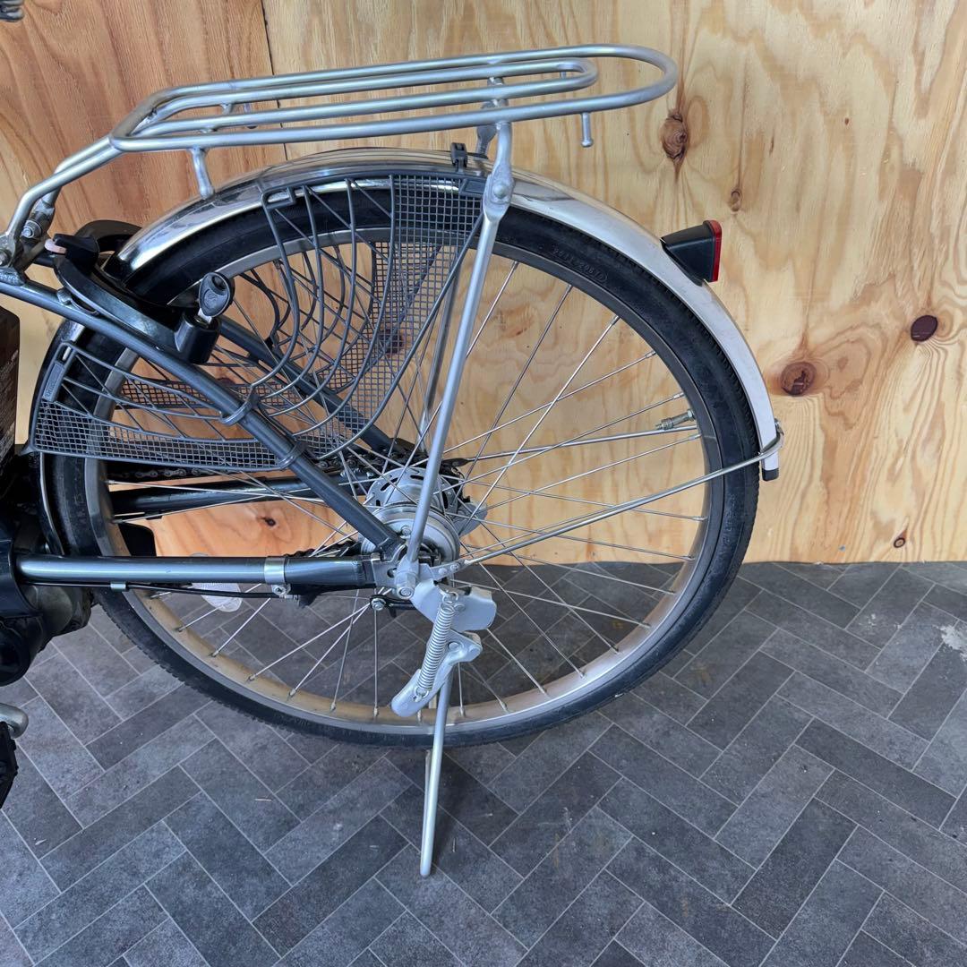 シティタイプ電動アシスト自転車 ブラックバッテリー12ah