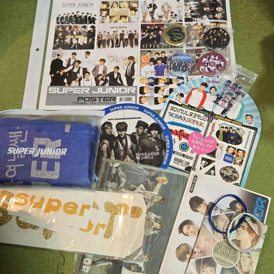SUPER JUNIOR 会報 ブランケット 帽子 Tシャツ ポスター 68点