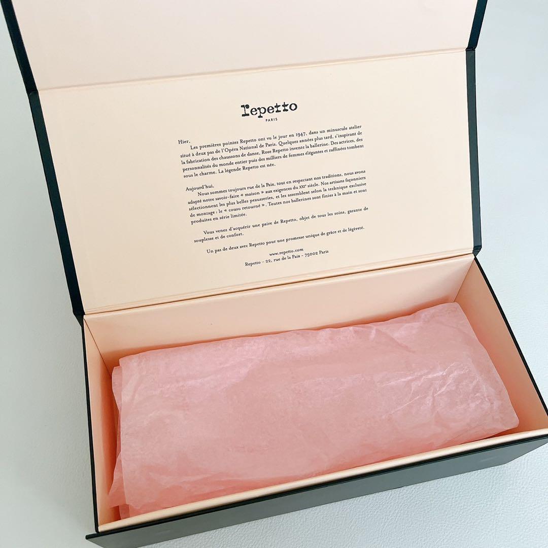 極美品　箱付　repetto　サンドリオン　バレエシューズ　フラット　パンプス