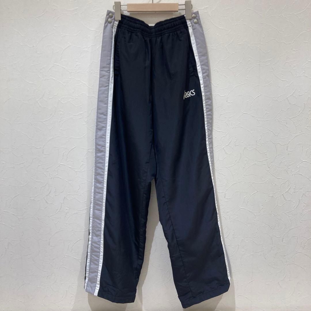 asics ジャージ上下セット 黒　スポーツウェア　ランニングウェア　L