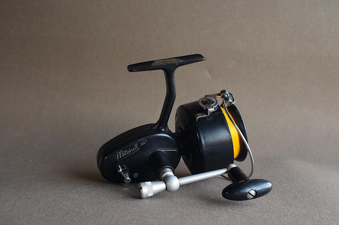 mitchell 307 スピニングリール オールド ビンテージ フランス製
