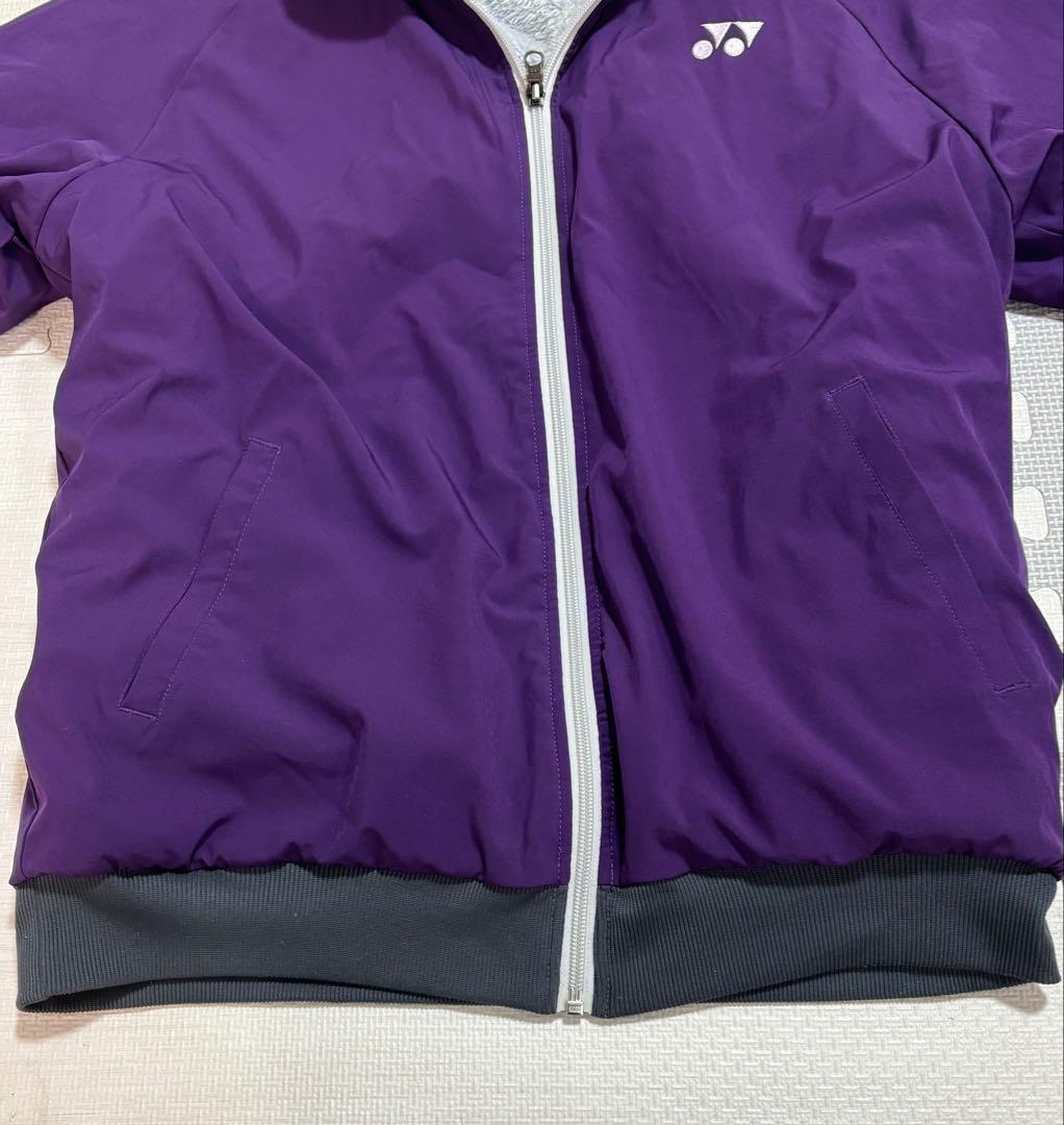 ヨネックス YONEX 中綿ボアジャケット リバーシブル Lサイズ テニスメンズ