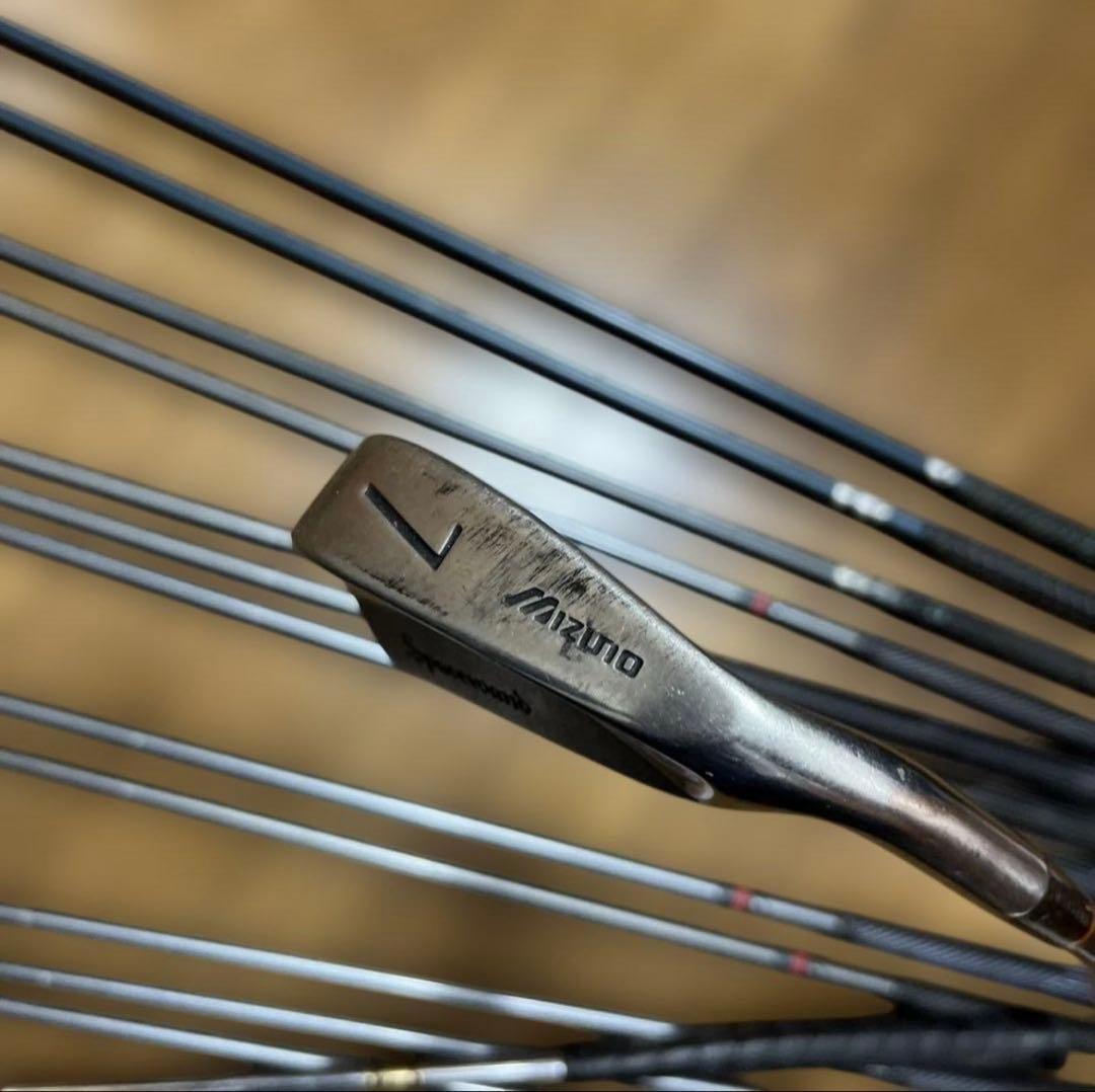 MIZUNOクラブセット　le coq sportifバッグ　中古　メンズ