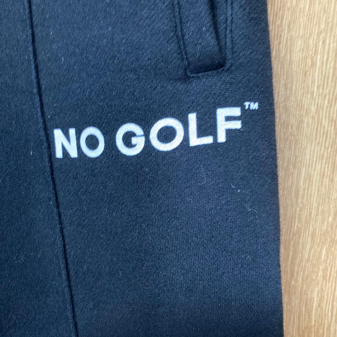 ⭐️CLUB HAUS × NO GOLF スウェットパンツ 黒M⭐️