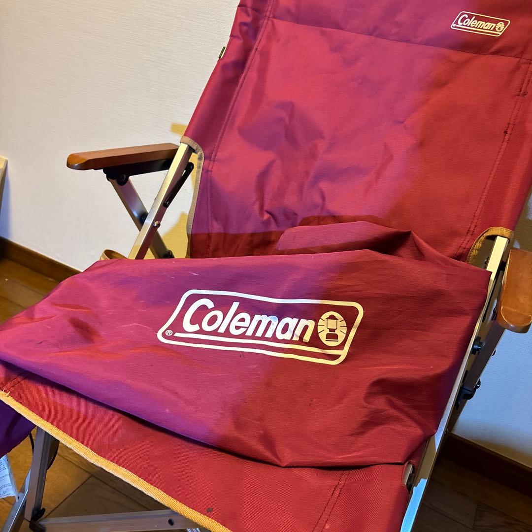 Coleman イージーリラックスチェア ワイン✨グリーンセット