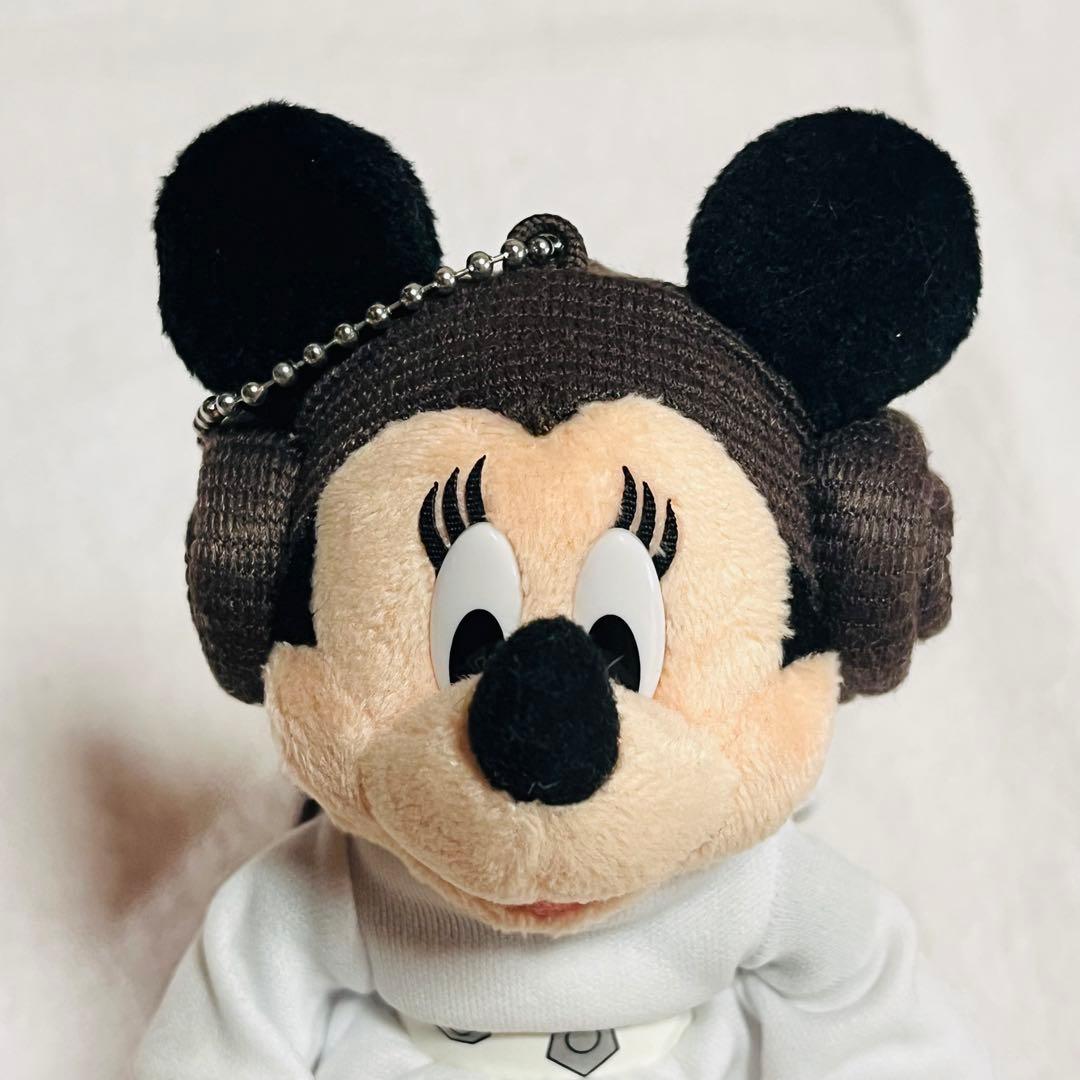 ディズニー　スターウォーズ　ミッキー　ミニー　ぬいぐるみバッジ　ぬいば