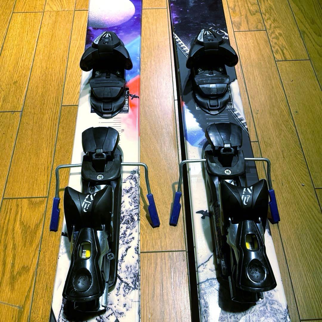 【値下げ】salomonサロモンROCKER2 122 金具セット　パウダー