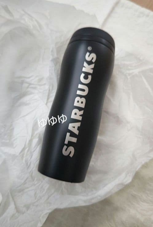 スタバ フラグメント カーヴド ステンレスボトル マットブラック ミヤシタパーク