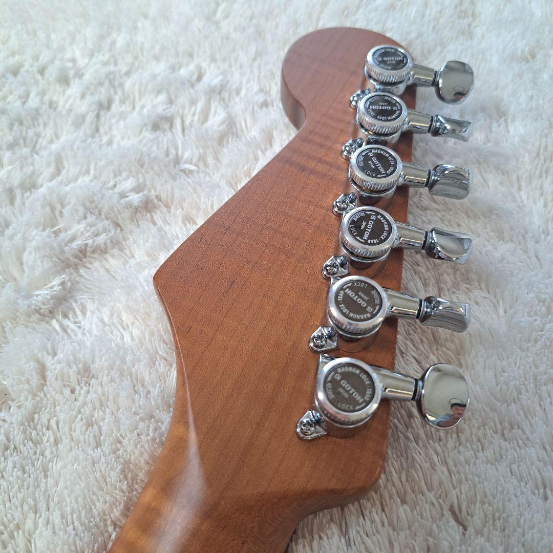 工房製作個性ストラト　レリック加工　ダンカン Pickups * 3 搭載