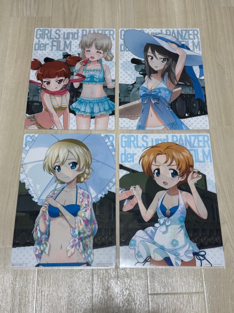 【非売品含む】ガールズ&パンツァー　クリアファイル28枚
