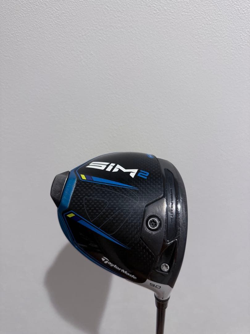 SIM2 ドライバー 9° TENSEI TM50 S ヘッドカバー付