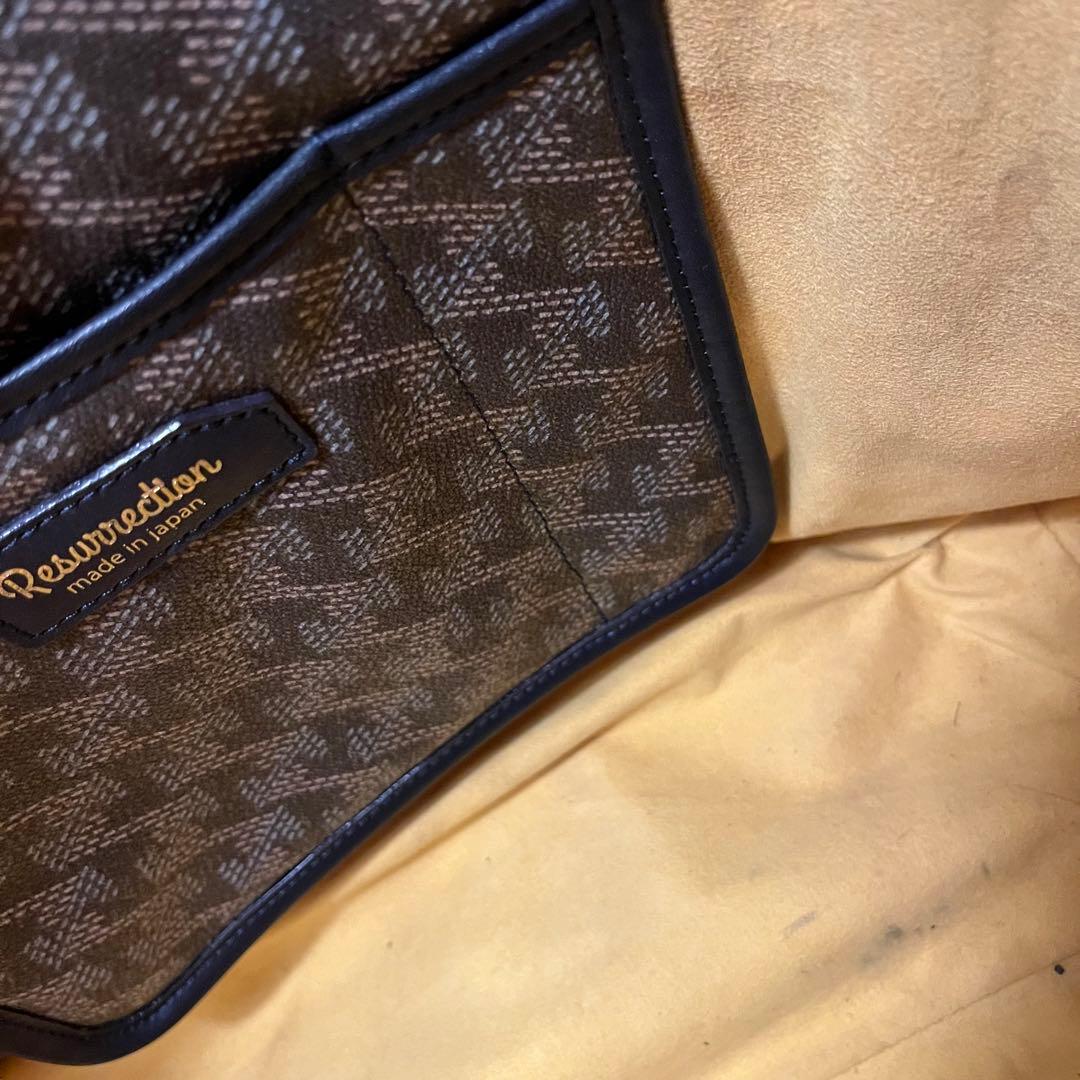 週末値下げ　レザレクション　トートバッグ　ネイビー