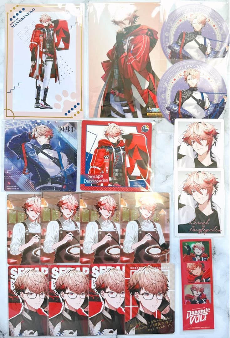 にじさんじ　セラフ・ダズルガーデン　纏めグッズセット