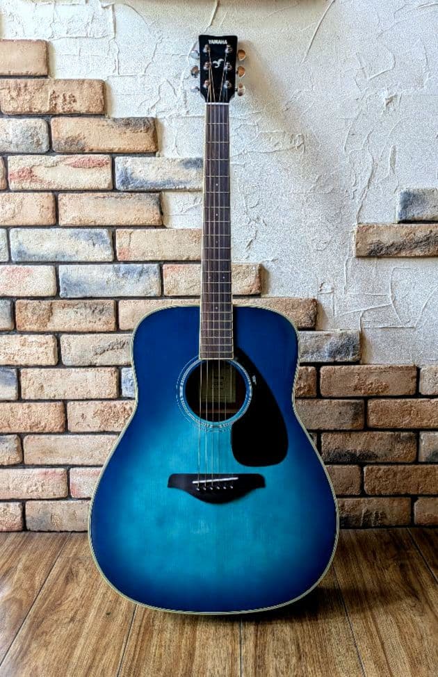 YAMAHA FG820 青色 6弦 アコースティックギター ドレッドノート