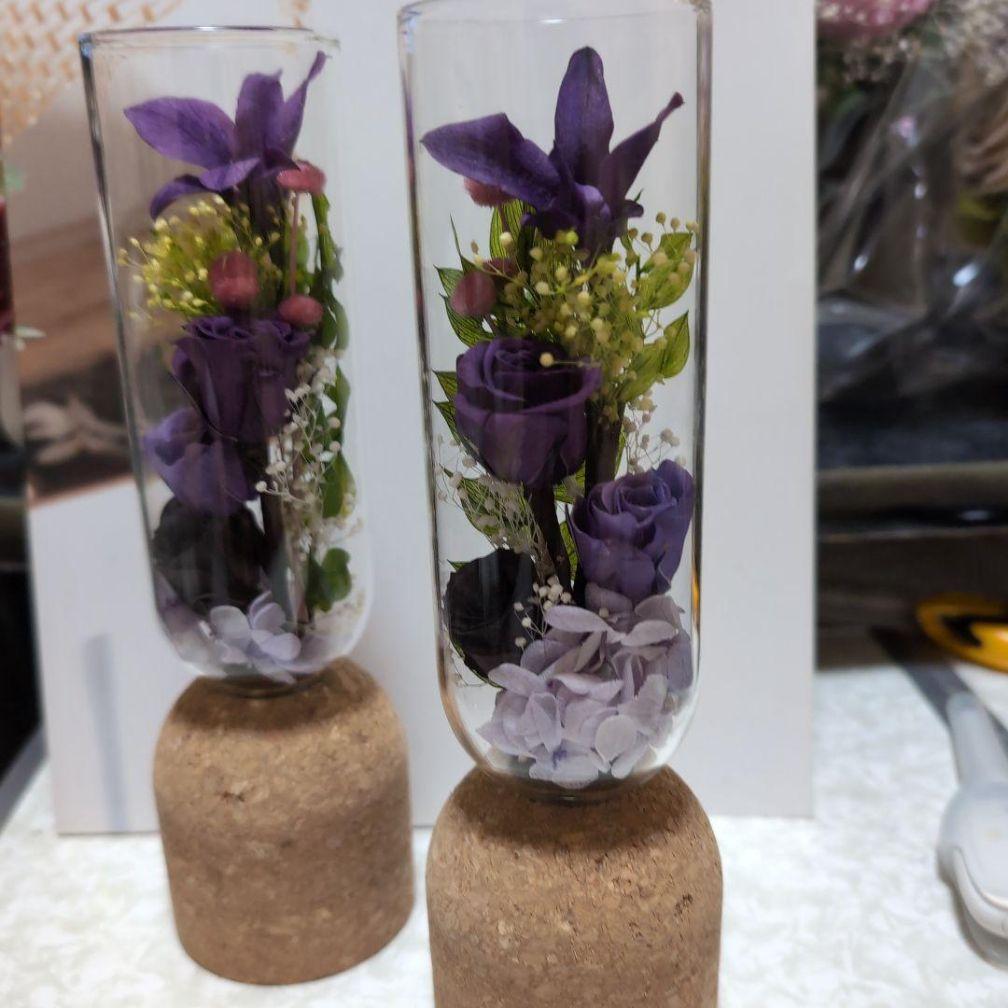 仏花　お供え花 　　一対 プリザーブドフラワー　 造花無し