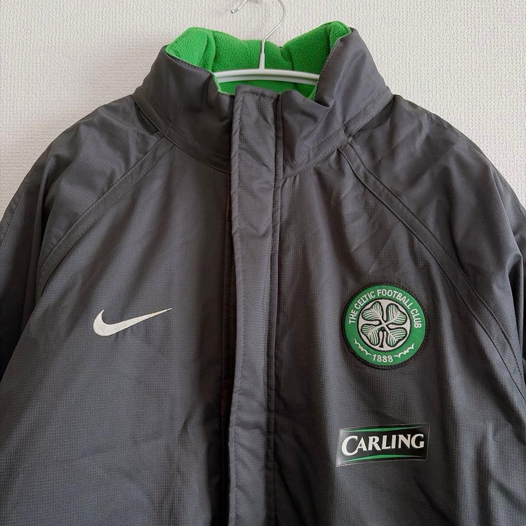 訳あり　ナイキ　ジャケット　NIKE セルティックFC 裏起毛　アウター　上着