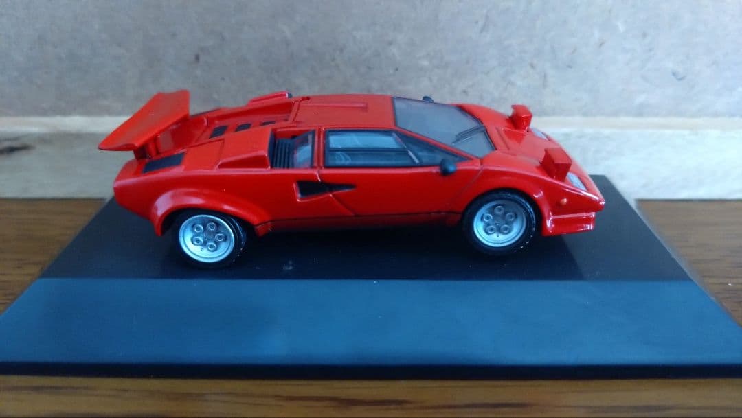 スーパーカーのミニカー、6台セット