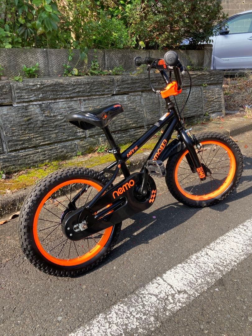 【補助輪付・室内保管】16インチ 子供用自転車 良品／直接引き渡し希望（八王子）