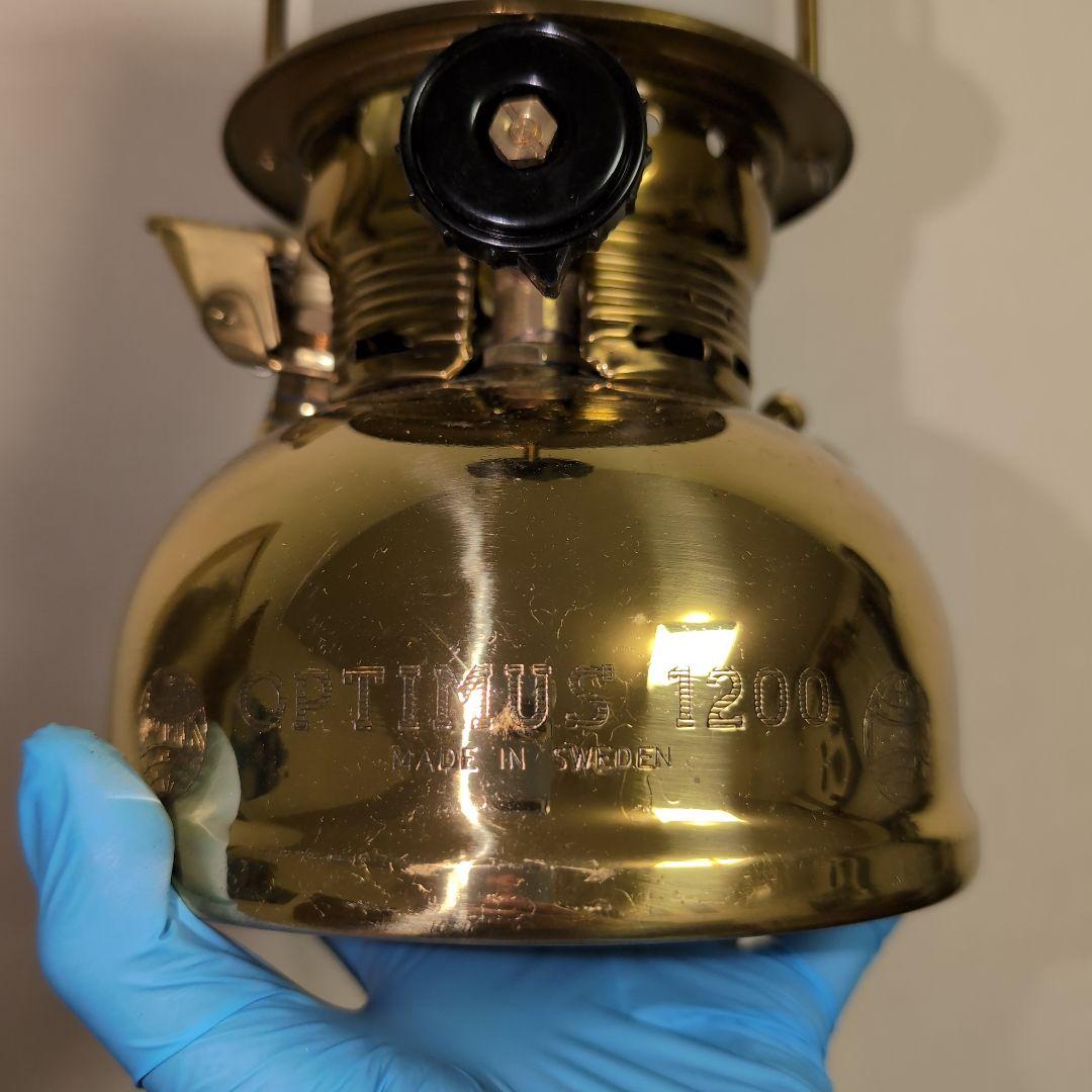 【未使用品,極美品】OPTIMUS1200M ランタン Brass オプティマス
