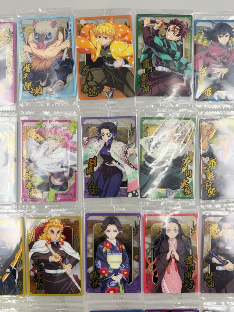 鬼滅の刃　ウエハース　10 カード　コンプリート　全33種