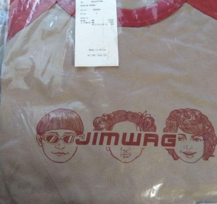 JIMWAG キャラクターTシャツ