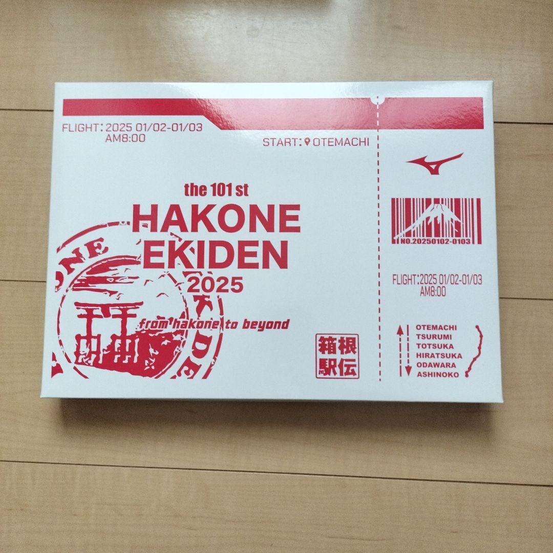 【非売品新品未使用】箱根駅伝 2025 ミズノ ベンチコート 大判タオル セット