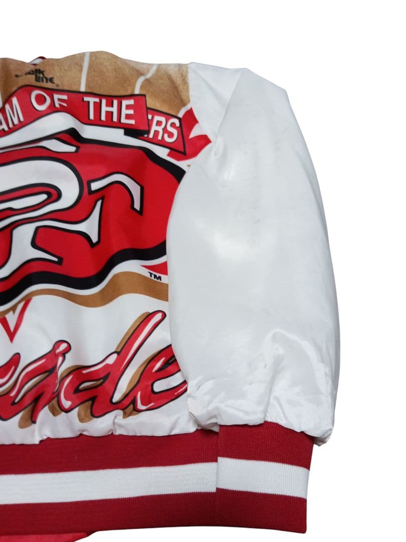 90s サンフランシスコ・49ers ナイロンジャケット 古着