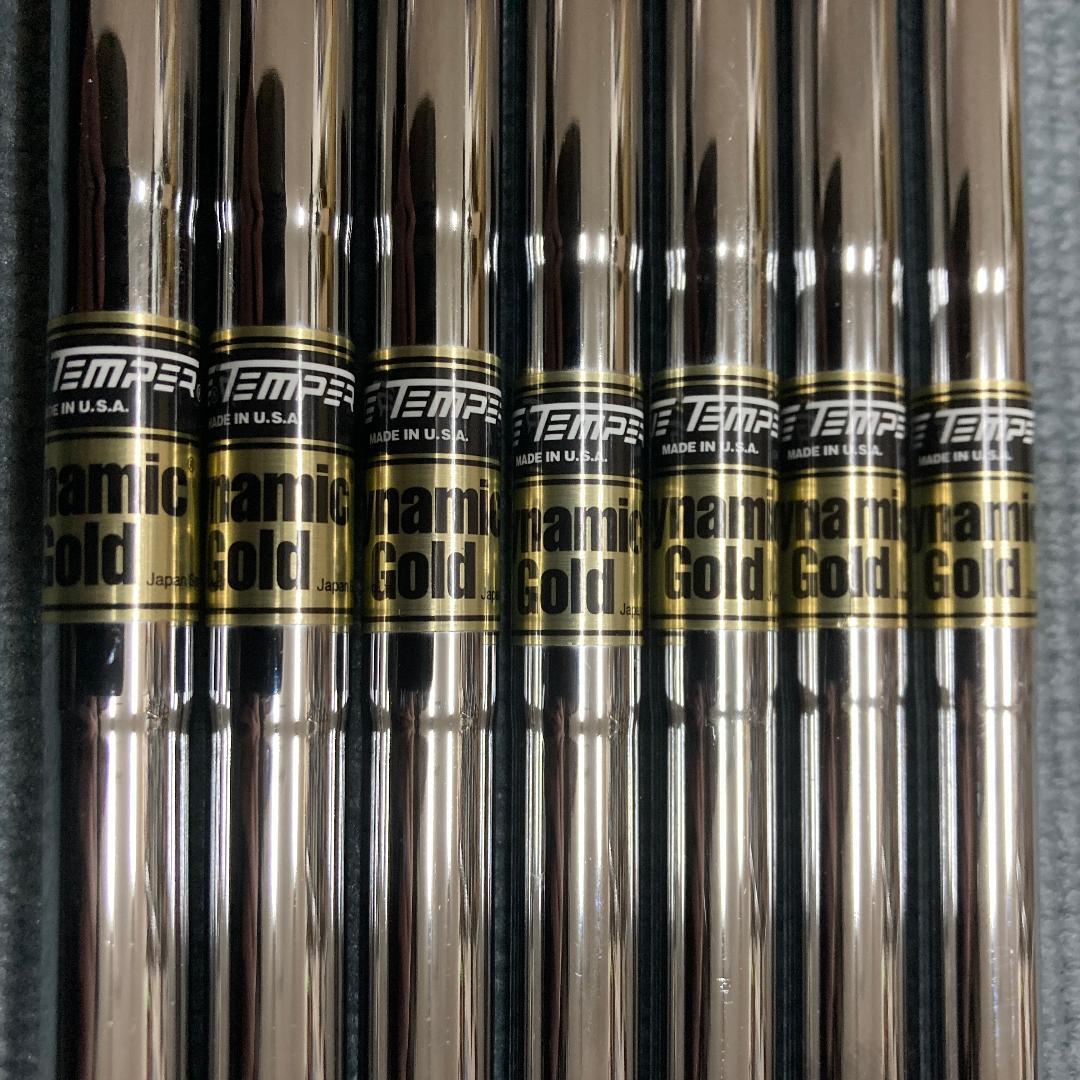 中古 Dynamic Gold S200 2番手落とし 4～P 7本 神研磨品