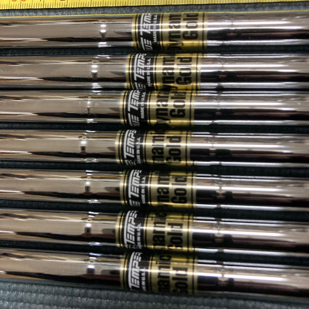 中古 Dynamic Gold S200 2番手落とし 4～P 7本 神研磨品