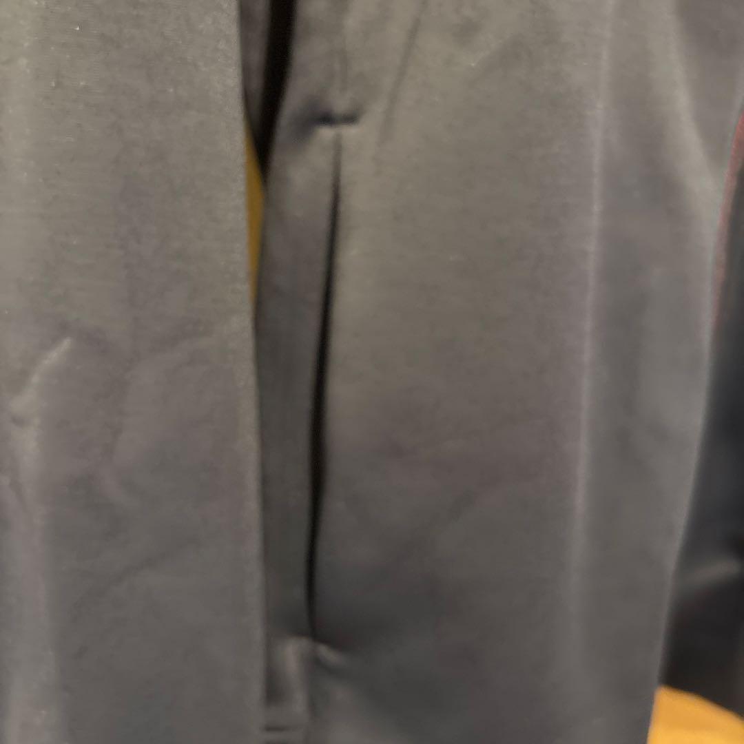 極美品 DESCENTE ネイビー 裏起毛スエットジャージ上下セットアップ M