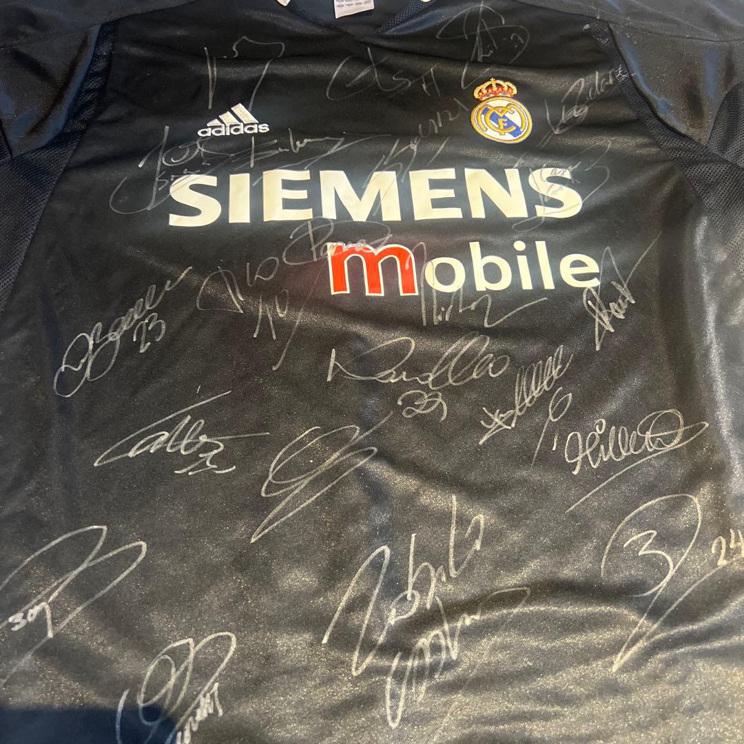 f*d様 Real Madridレアルマドリード選手直筆サイン入りユニフォーム