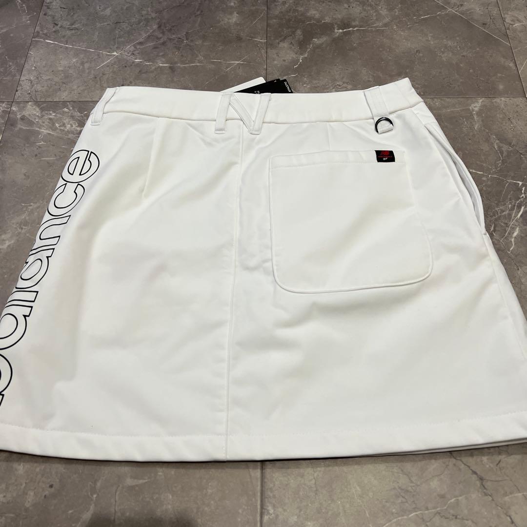 新品未使用　NewBalancegolfレディース ゴルフスカート ホワイト
