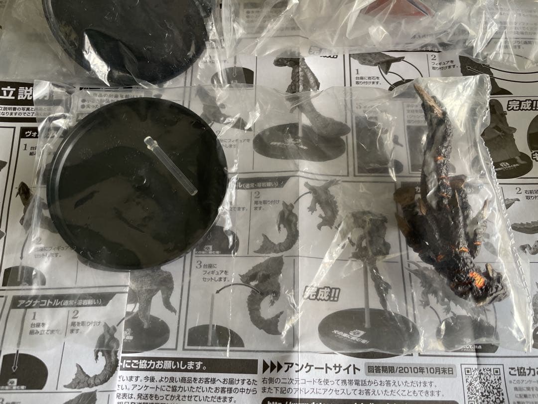 超造形魂モンスターハンター第4弾1個・第5弾5個・セット売り