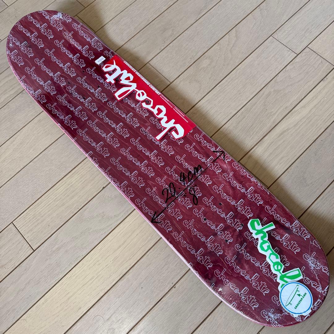 chocolate tokyo スケートボードデッキ レッド