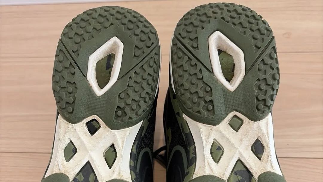 MIZUNO WAVE EXCEED LIGHT 2 テニスシューズ 黒×迷彩