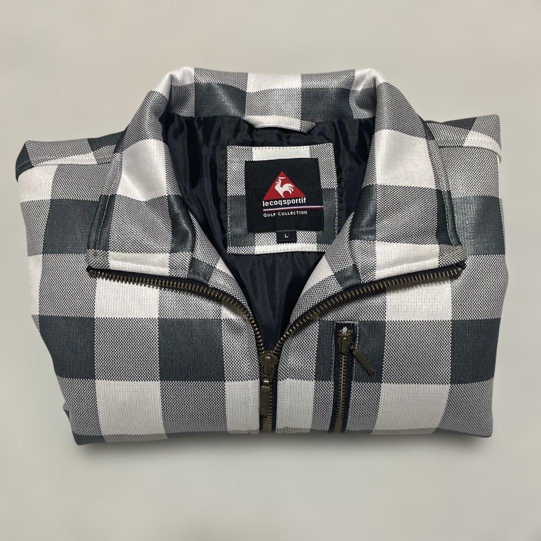 le coq sportif golf 厚手 中綿入りブルゾンジャケット L