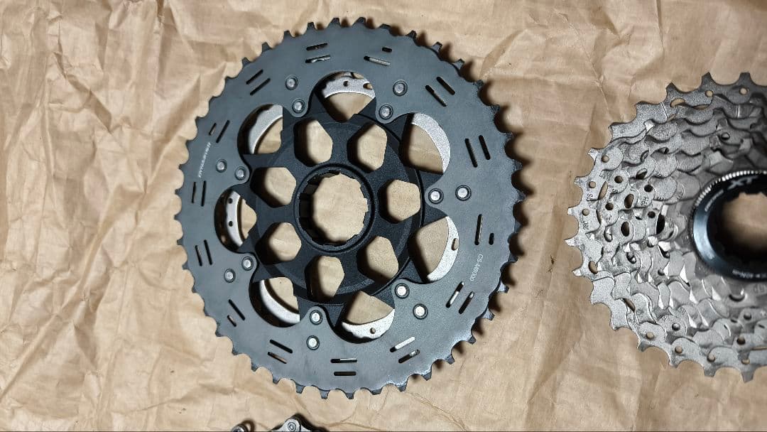 SHIMANO XT M8000 11S カセット チェーンセット (低走行)